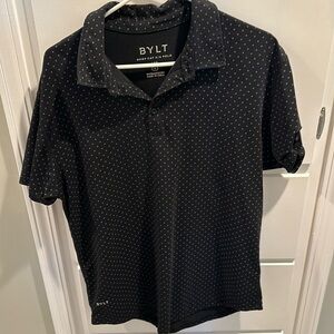 Men’s Bylt Basics Lux drop cut polo size large